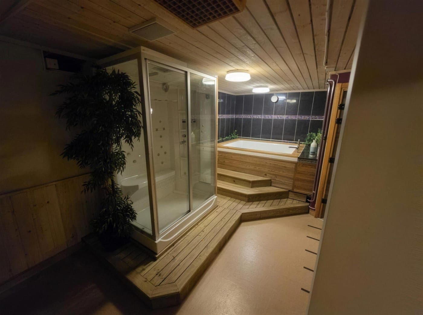 Jacuzzi i relaxavdelningen